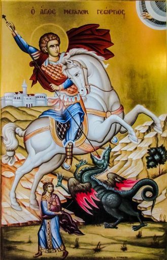 صورة أيقونة القديس جورج